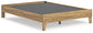 Bermacy Queen Platform Bed with 2 Nightstands