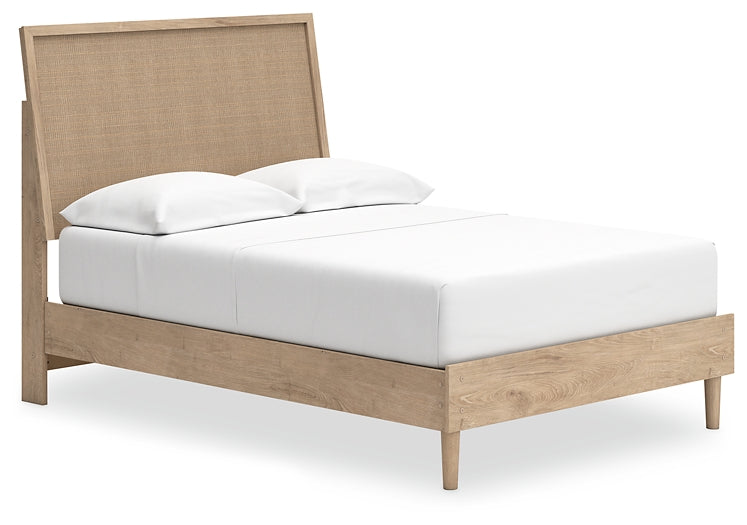 Cielden Full Panel Bed with Dresser and 2 Nightstands