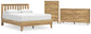 Bermacy Queen Platform Panel Bed with Dresser and Chest