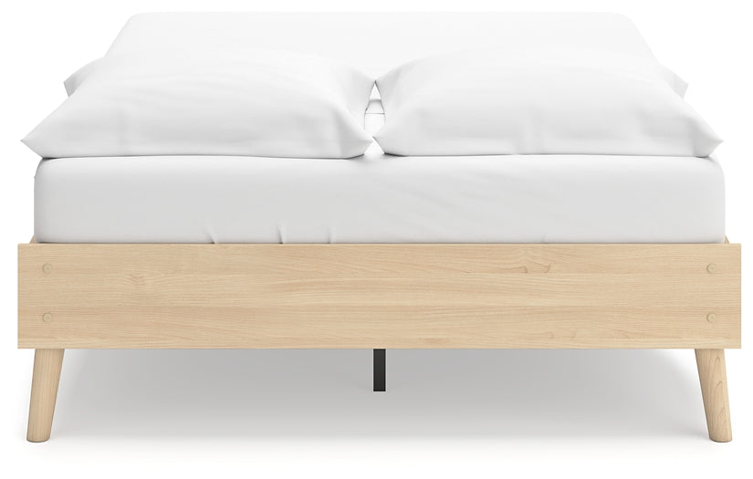 Cabinella Full Platform Bed with 2 Nightstands