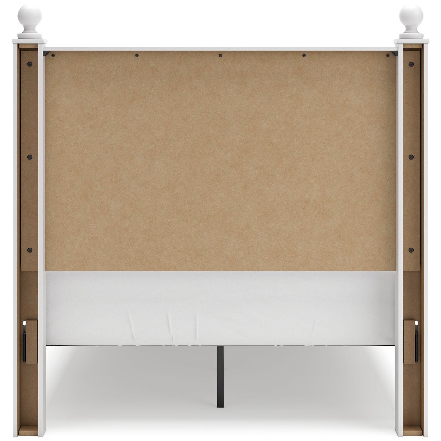 Mollviney Full Panel Headboard with Dresser