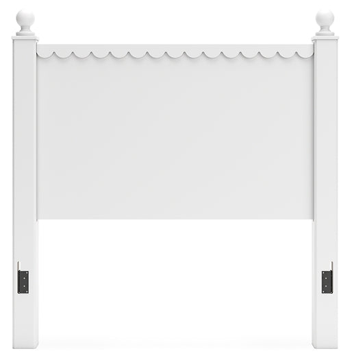 Mollviney Full Panel Headboard with Dresser