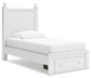 Mollviney Twin Panel Storage Bed with Dresser and 2 Nightstands