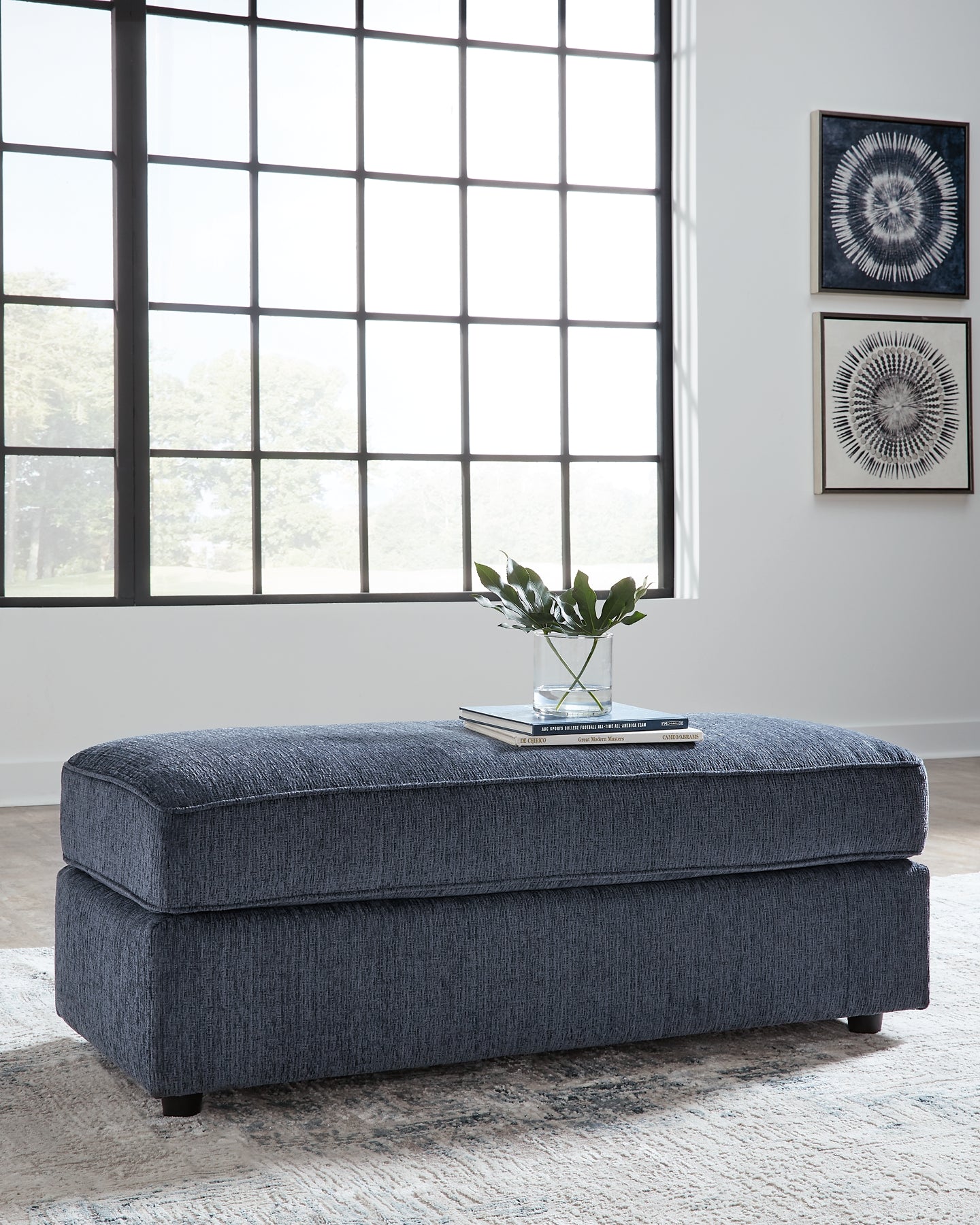 Albar Place Oversized Accent Ottoman