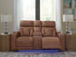 Clean-Slate PWR REC Loveseat/CON/ADJ HDRST