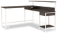 Dorrinson L-Desk with Storage