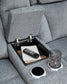 Studio Cave PWR REC Loveseat/CON/ADJ HDRST