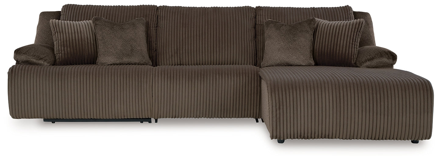 Top Tier 3-Piece Sectional Sofa Chaise