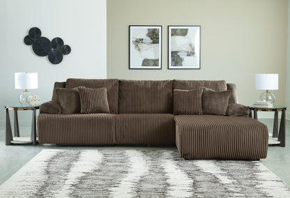 Top Tier 3-Piece Sectional Sofa Chaise